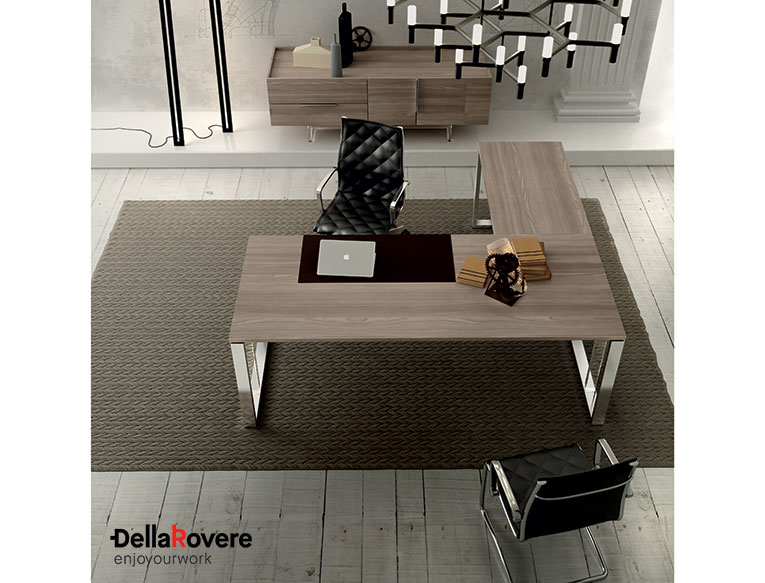 Executive office desk - BIQUADRO - Della Rovere_3
