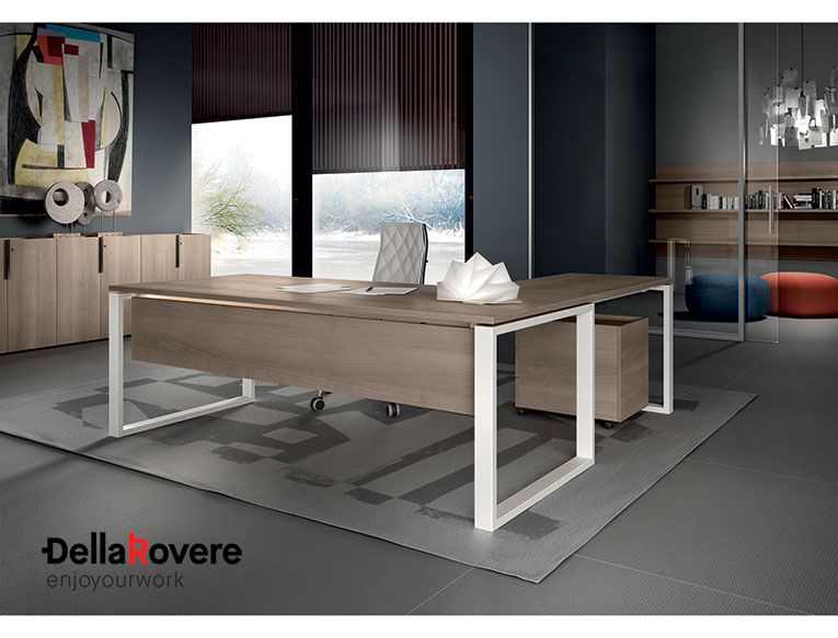 Executive office desk - BIQUADRO - Della Rovere_9