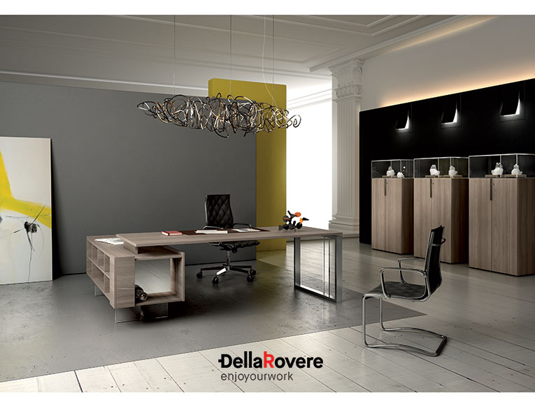 Executive office desk - BIQUADRO - Della Rovere_2