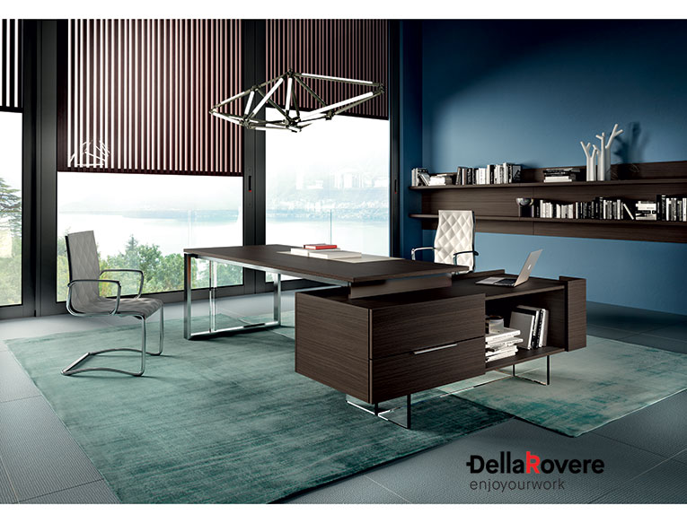 Executive office desk - BIQUADRO - Della Rovere_4
