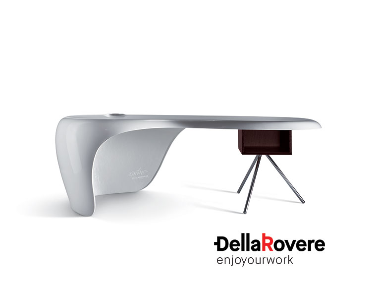 Design office desk - UNO - Della Rovere_2