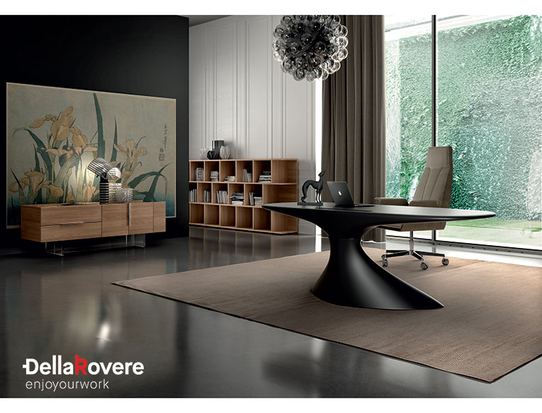 Design office desk - ZERO - Della Rovere_0