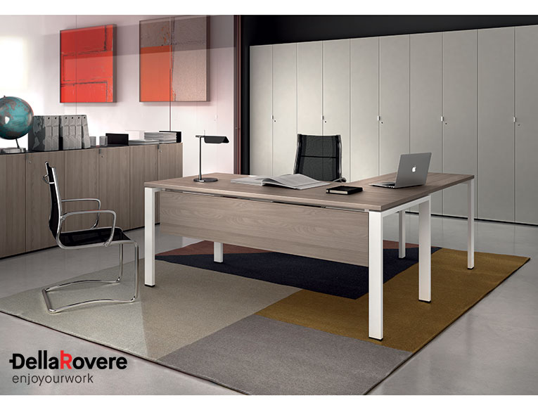 Office workstation desk - LEGODESK - Della Rovere_2