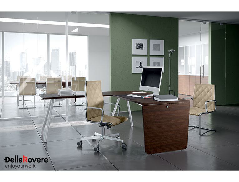 Office workstation desk - EKOMPI - Della Rovere_8