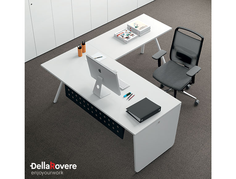 Office workstation desk - EKOMPI - Della Rovere_11