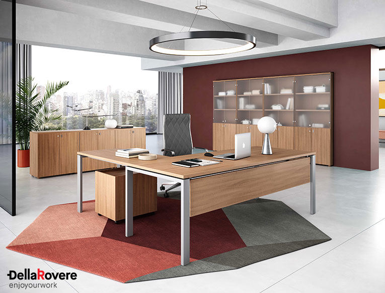 Office workstation desk - LEGODESK - Della Rovere_1