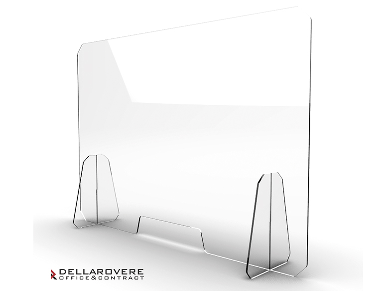 Divisorio Antibatterico in Plexiglass trasparente - Della Rovere_2