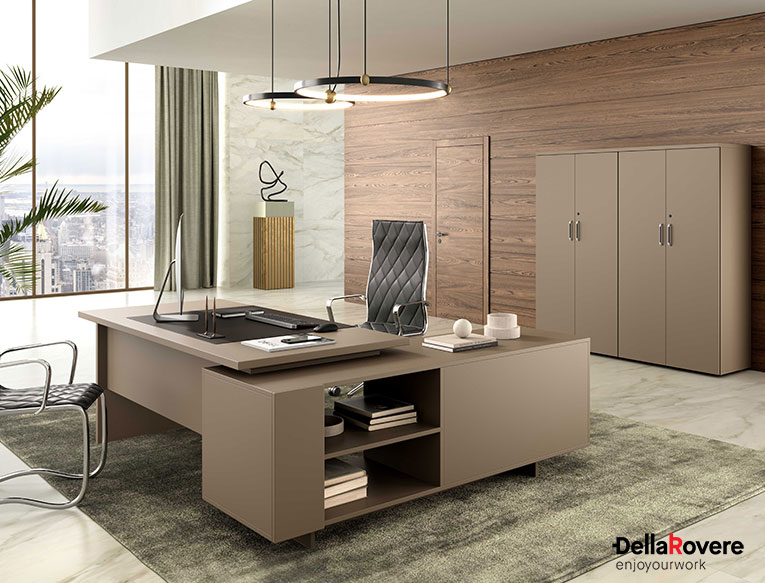 Office workstation desk - KOMPAS - Della Rovere_1