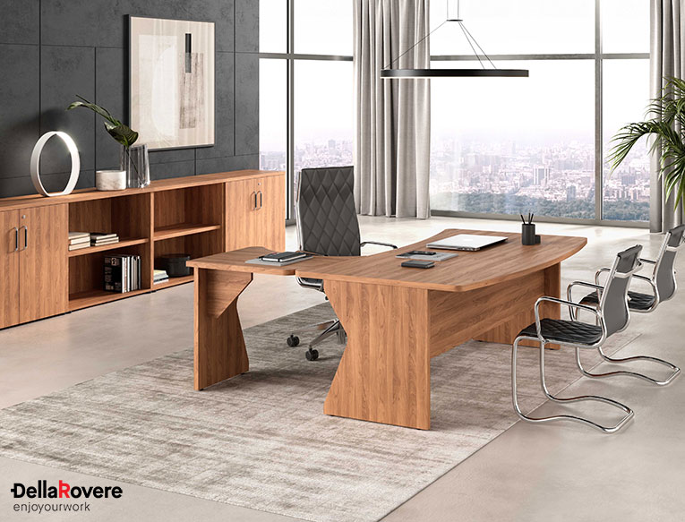 Office workstation desk - KOMPAS - Della Rovere_2
