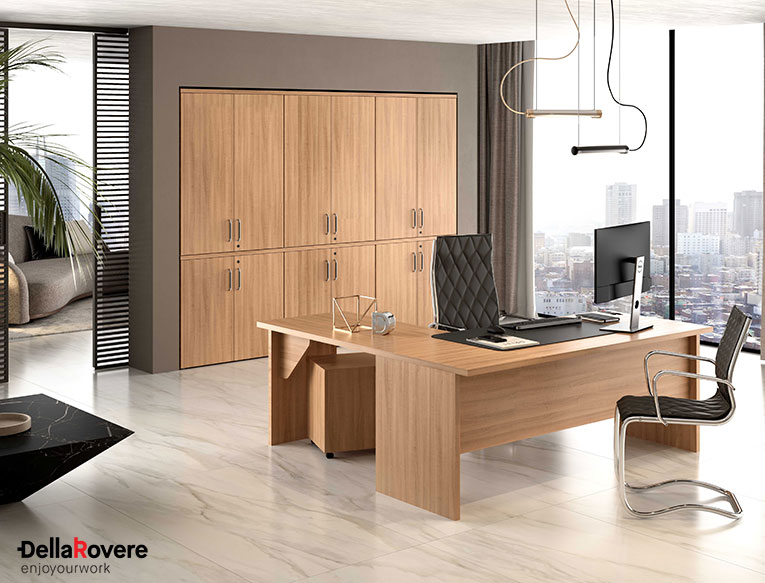 Office workstation desk - KOMPAS - Della Rovere_3