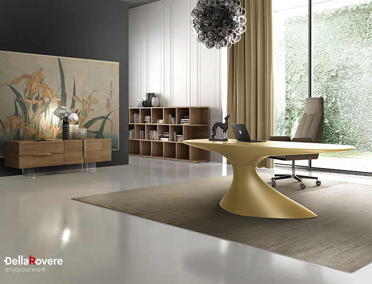 Design office desk - ZERO - Della Rovere_7