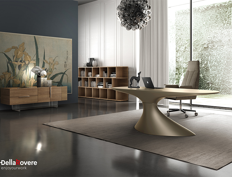 Design office desk - ZERO - Della Rovere_10