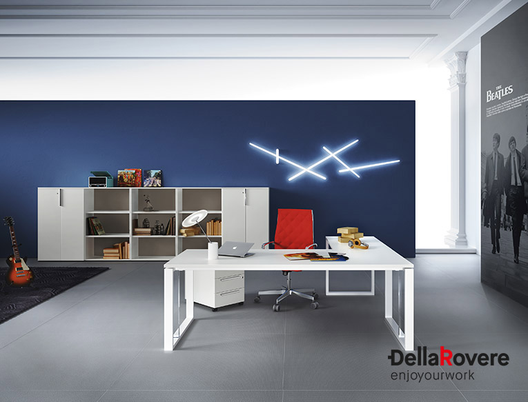 Executive office desk - BIQUADRO - Della Rovere_11