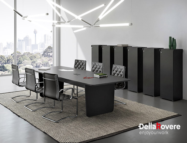 Office workstation desk - EKOMPI - Della Rovere_20