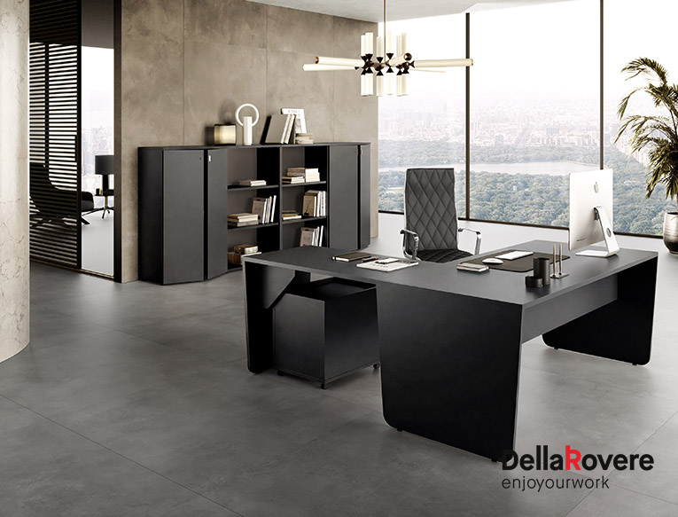 Office workstation desk - EKOMPI - Della Rovere_22
