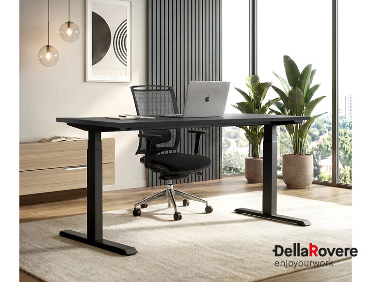 Office workstation desk - LEGODESK - Della Rovere_2