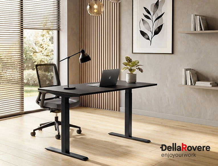 Office workstation desk - LEGODESK - Della Rovere_1